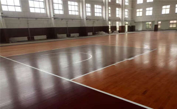 篮球馆运动木地板不仅要选的好还要铺的好