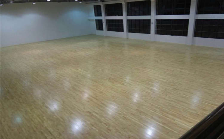 枫木篮球馆运动木地板结构稳定