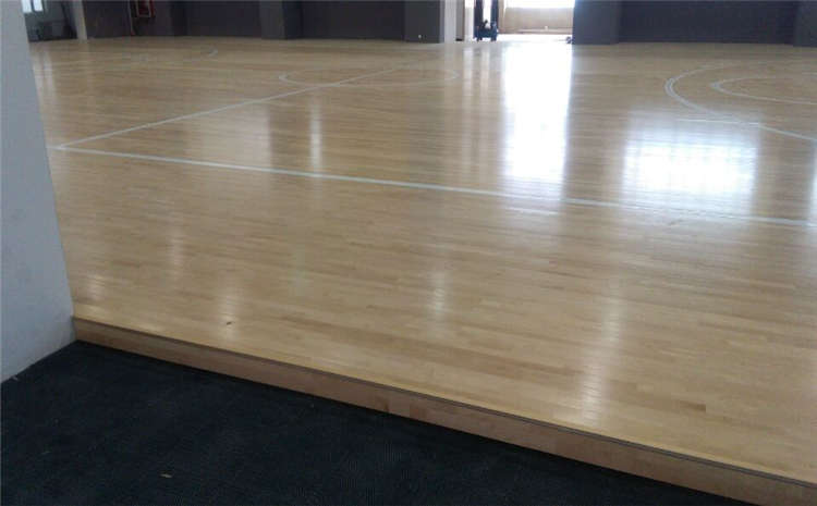 室内篮球场运动木地板专业厂家生产， 专业篮球馆选择哪种类型