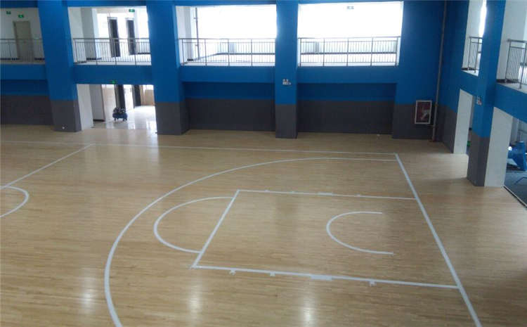 篮球馆篮球木地板翻新我们更专业