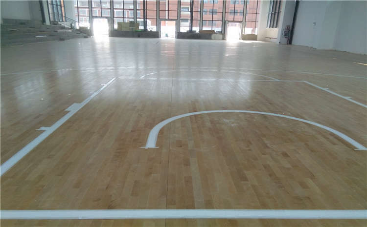 篮球篮球木地板结构组成