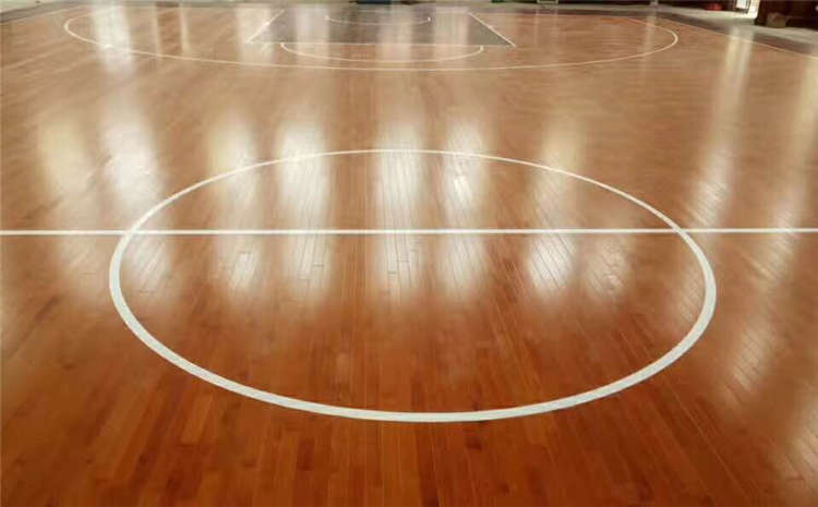 篮球馆篮球木地板高价格的原因