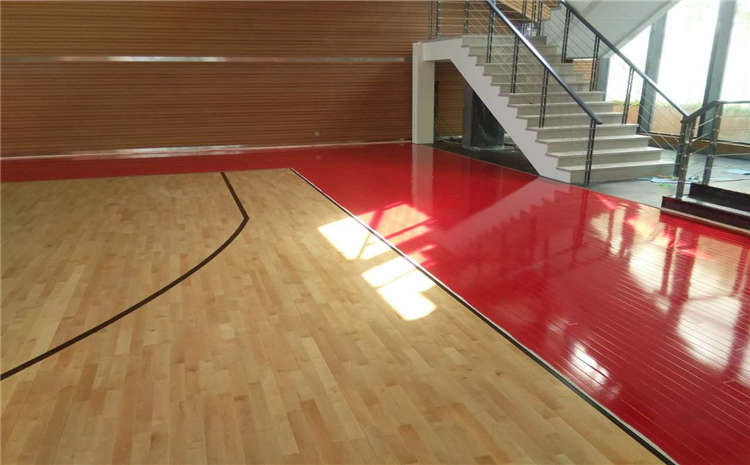 篮球馆篮球木地板专业安装方案