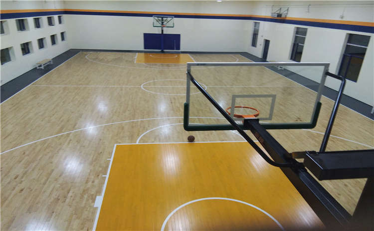篮球馆运动木地板保持光鲜亮丽的秘诀