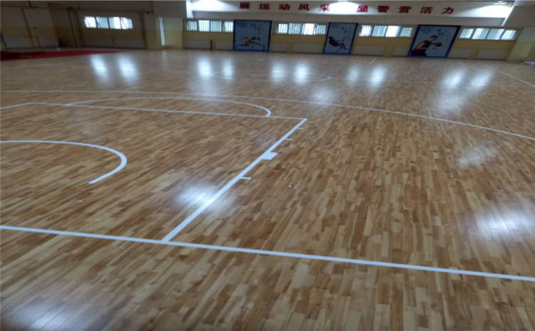 枫木篮球馆运动木地板高端定制