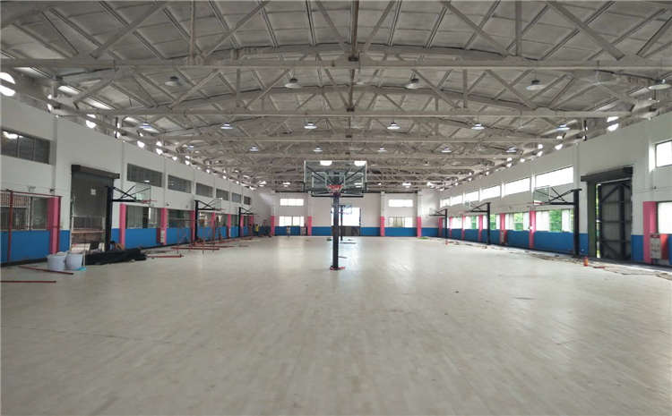 澄城枫桦木羽毛球馆运动木地板