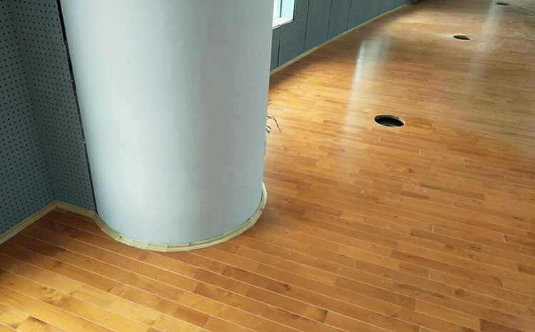 枫桦木羽毛球馆运动木地板质量保证
