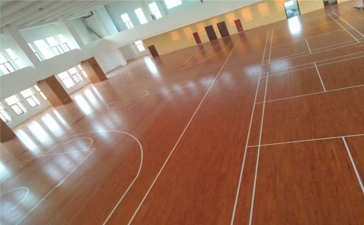 篮球木地板结构介绍——双层上下龙骨七层结构