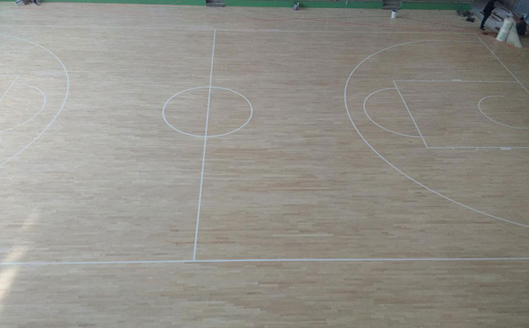 高县枫木篮球馆运动木地板