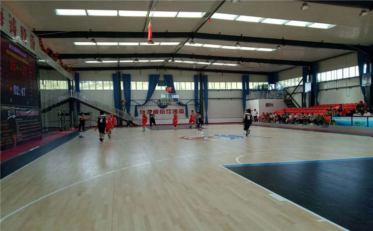 体育木地板篮球馆实木木地板