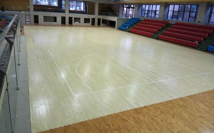 详解体育篮球木地板的施工工艺