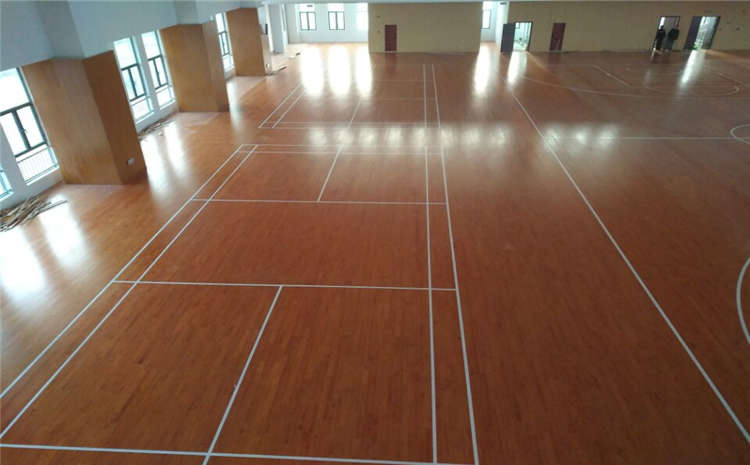 超实用的篮球馆运动木地板翻新流程快收藏